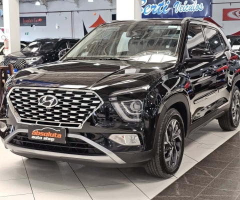 HYUNDAI CRETA PLATINUM 1.0 T 12V FLEX AUTOMÁTICO 6M - 2024 - PRETA