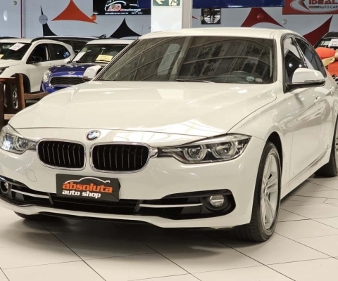 BMW 320i ACTIVE 2.0 TURBO FLEX AUTOMÁTICO - 2017 - BRANCO