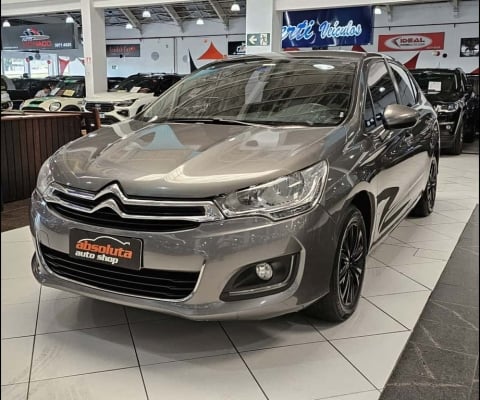 CITROËN C4 LOUNGE 1.6 ORIGINE 16V TURBO FLEX 4P AUTOMÁTICO