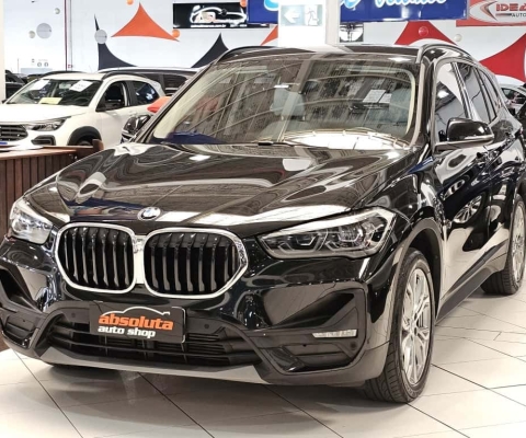 BMW X1 SDRIVE 20I GP 2.0 TURBO ACTIVEFLEX AUTOMÁTICO - 2021 - PRETA