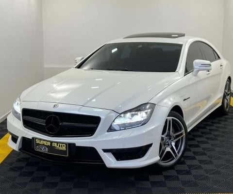 Mercedes-Benz CLS 63 AMG V8-BITURBO - Branca - 2013/2014