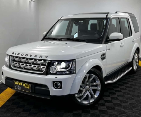 Land Rover Discovery SDV6 HSE 3.0 256CV - Branca - 2014/2015