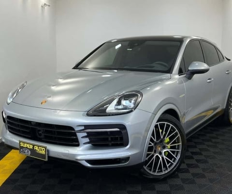 Porsche Cayenne COUPE E-HYBRID 462CV COM VÁRIOS OPCIONAIS! - Prata - 2021/2022