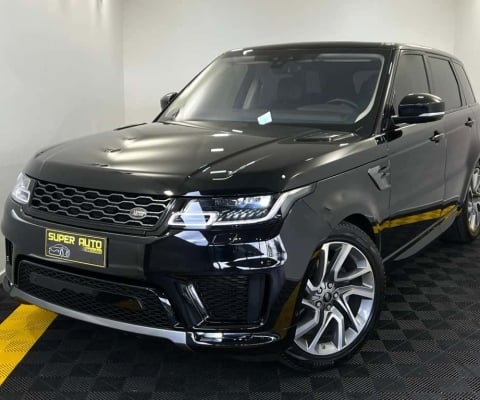 Land Rover Range Rover Sport 3.0 TD HSE COM SUSPENSÃO PNEUMÁTICA - Preta - 2019/2020