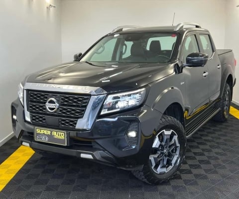 Nissan Frontier PLATINUM 2.3 190CV COM TETO S0LAR - Preta - 2022/2023