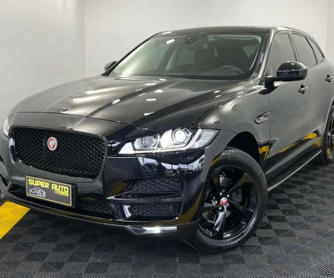 Jaguar F-Pace 250CVG PRESTIGE 2.0T 250CV - Preta - 2018/2018