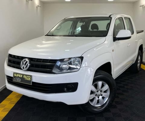 Volkswagen Amarok CD 2.0T 180CV COM CÂMBIO MANUAL E 4X4 - Branca - 2012/2013