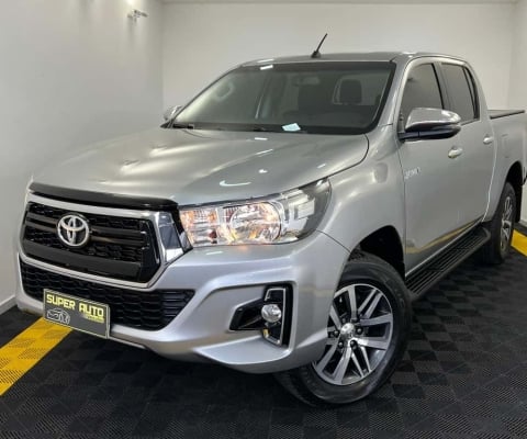 Toyota Hilux SRV 2.8T 177CV E 4X4! - Prata - 2020/2020