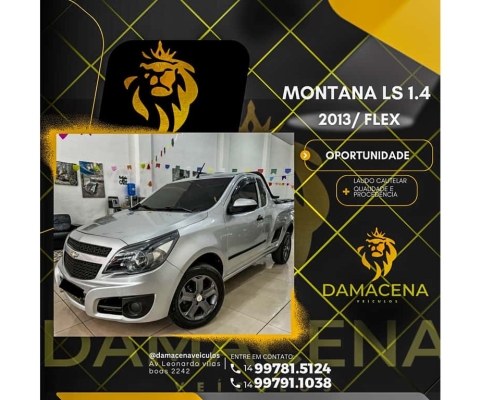 Chevrolet Montana 2013 1.4 mpfi ls cs 8v flex 2p manual