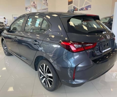 Honda City Hatchback EXL 1.5 Flex 16V Aut. - Cinza - 2024/2024