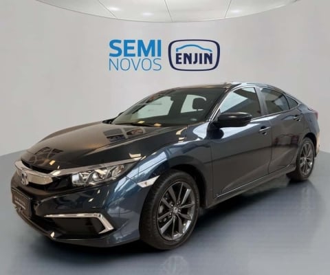 Honda Civic Sedan LX 2.0 Flex 16V Aut. 4p  - Azul - 2021/2021