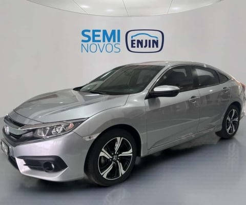 Honda Civic Sedan EXL 2.0 Flex 16V Aut.4p  - Prata - 2017/2017