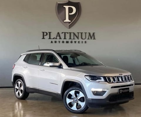 Jeep Compass LONGITUDE 2.0 4x2 Flex 16V Aut.  - Prata - 2016/2017