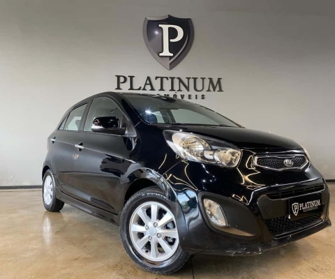 Kia Picanto EX 1.1/1.0/ 1.0 Flex Mec.  - Preta - 2011/2012