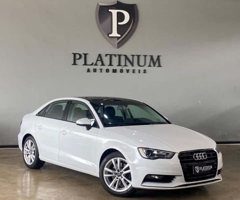 Audi A3 Sed.1.8/1.8 Ambit.16V TB FSI S-tronic  - Branca - 2014/2014