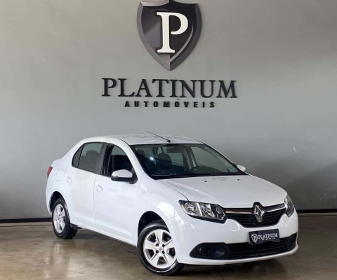 Renault Logan Expression Flex 1.0 12V 4p  - Branca - 2018/2019