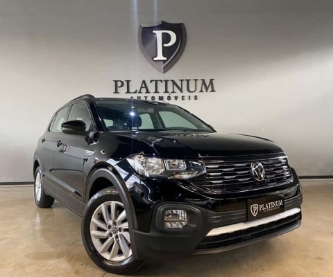 Volkswagen T-Cross Comfor. 200 TSI 1.0 Flex 5p Aut.  - Preta - 2022/2022