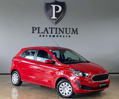 Ford KA 1.0 SE/SE Plus TiVCT Flex 5p  - Vermelha - 2020/2021