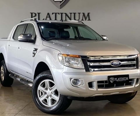 Ford Ranger Limited 2.5 16V 4x2 CD Flex  - Prata - 2014/2015