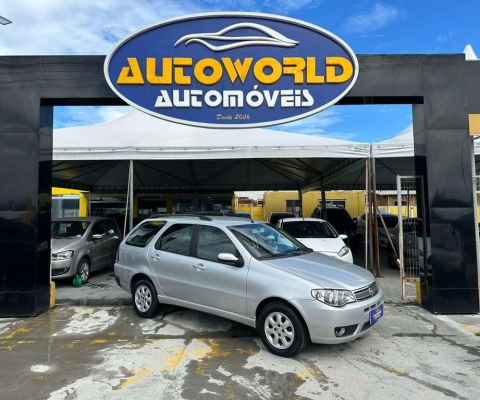 Fiat Palio Weekend ELX 1.4 mpi Fire Flex 8V  - Prata - 2007/2007