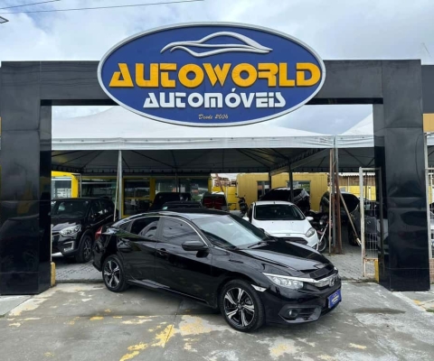 Honda Civic EXL CVT - Preta - 2016/2017