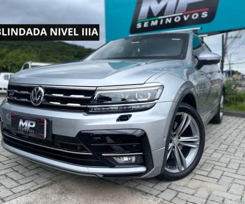 Volkswagen Tiguan BLINDADA NIVEL IIIA - Prata - 2019/2019