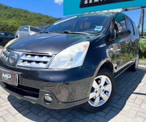 Nissan Livina 18SL - Preta - 2009/2010