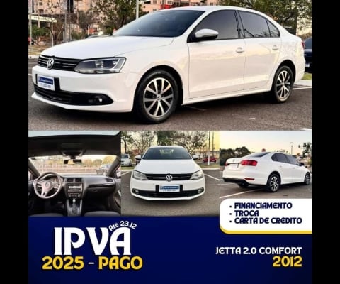 Volkswagen Jetta /VW  2.0 - Branca - 2011/2012