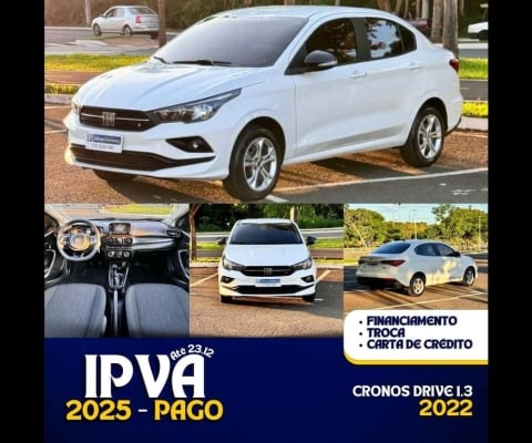 Fiat Cronos /  DRIVE 1.3 - Branca - 2021/2022