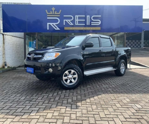 Toyota Hilux CD SRV D4-D 4x4 3.0  TDI Dies  - Preta - 2006/2006