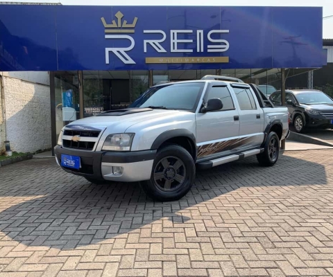 Chevrolet S-10 Pick-up RODEIO 2.8 TDI 4x4 CD Dies.  - Prata - 2010/2011