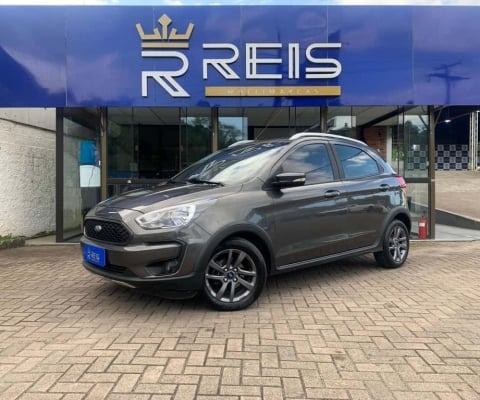 Ford KA 1.5 FreeStyle 12V Flex 5p Aut.  - Cinza - 2019/2019