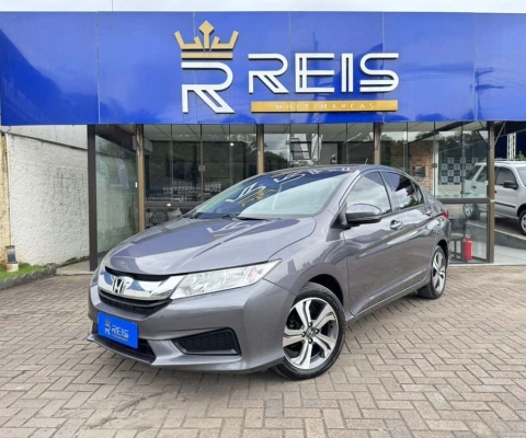 Honda City Sedan LX 1.5 Flex 16V 4p Aut.  - Cinza - 2017/2017