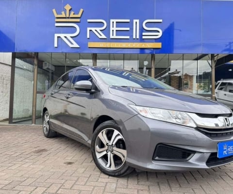 Honda City Sedan LX 1.5 Flex 16V 4p Aut.  - Cinza - 2017/2017