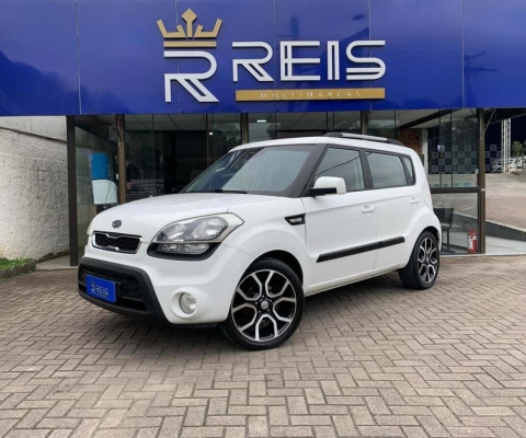 Kia Soul 1.6/ 1.6 16V FLEX Aut.  - Branca - 2012/2013