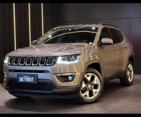 Jeep Compass JEEP - COMPASS 2.0 16V FLEX LONGITUDE AUTOMÁTICO - Cinza - 2018/2019