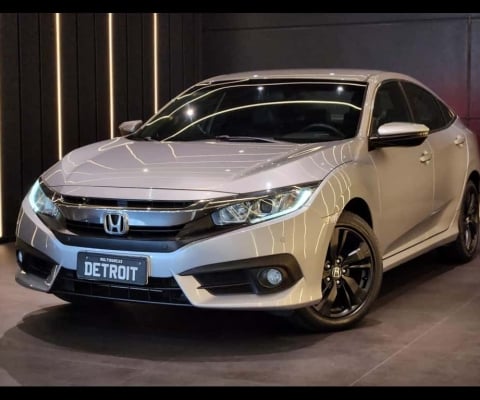 Honda Civic HONDA - CIVIC 2.0 16V FLEXONE EXL 4P CVT - Prata - 2019/2019