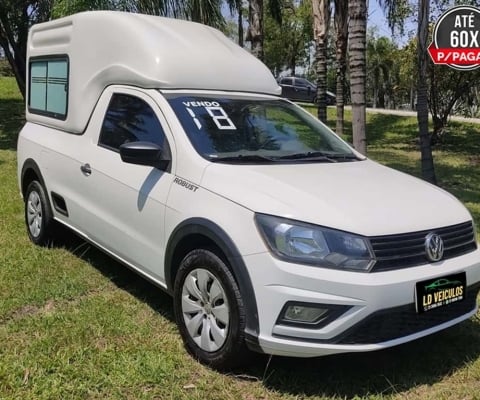 Volkswagen Saveiro 2018 1.6 msi robust cs 8v flex 2p manual