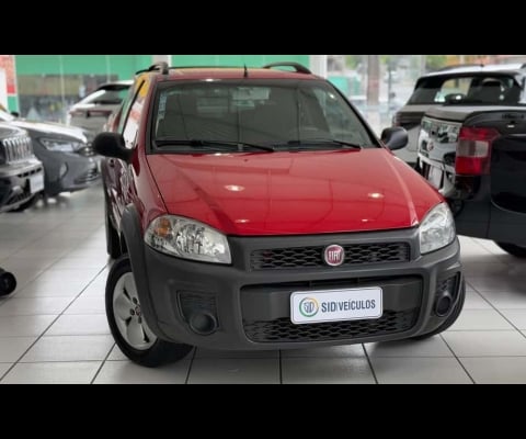 Fiat Strada WORKING CD - Vermelha - 2014/2015