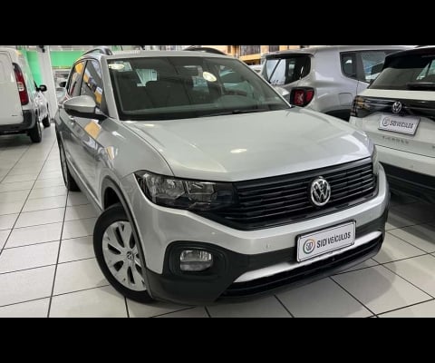 Volkswagen T-Cross Sense 200 TSI 1.0 Flex 5p Aut.  - Prata - 2021/2021