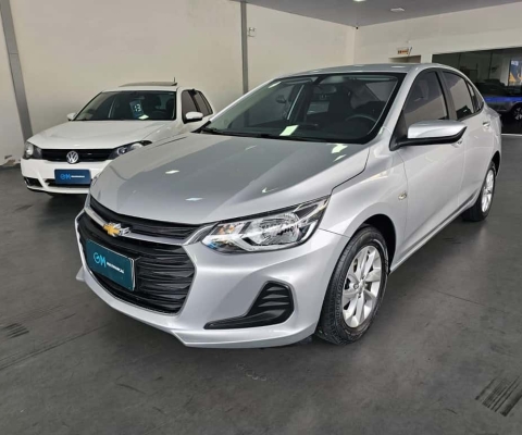 Chevrolet Onix SEDAN Plus LT 1.0 12V Flex 4p Mec.  - Prata - 2022/2023