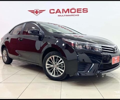 Corolla 1.8 Gli Cvt 2017 Impecável, Bancos em couro!