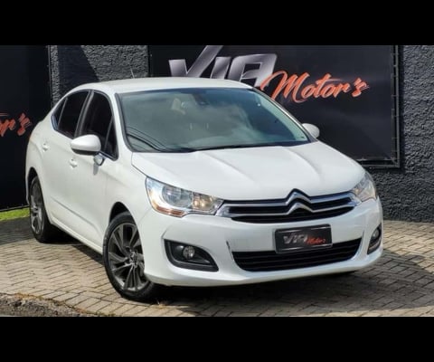 CITROEN C4 LOUNGE TENDANCE 2.0 FLEX 4P AUT 2014