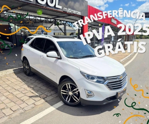 GM - EQUINOX 2.0 PREMIER AWD TURBO GASOLINA AUTOMATICO - 2018