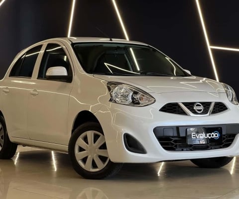 Nissan March 10S - Branca - 2014/2015