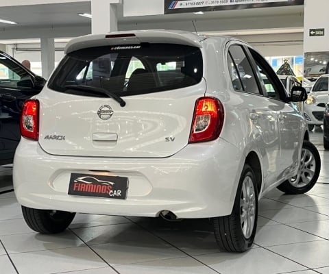 NISSAN MARCH SV 1.0 MANUAL IMPECÁVEL COMPLETO