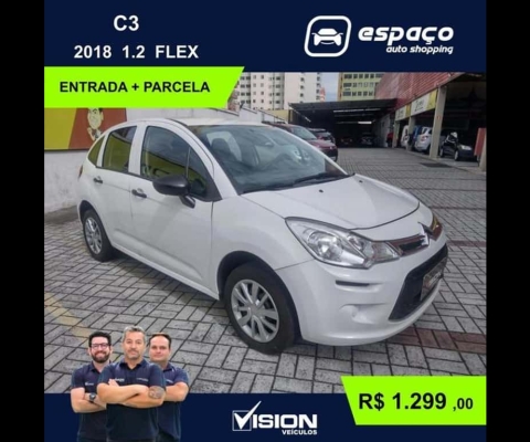 CITROEN C3 ORIGINE PURE TECH 1.2 FLEX 12V MEC 2018