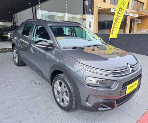 Citroën C4 FEEL 1.6 FLEX AUTOMATICA  - Cinza - 2021/2022