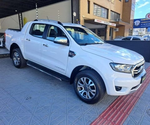 Ford Ranger LIMITED 4X4 DIESEL AUTOMATICA  - Branca - 2019/2020