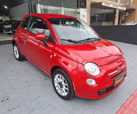 Fiat 500 CULT - Vermelha - 2013/2013